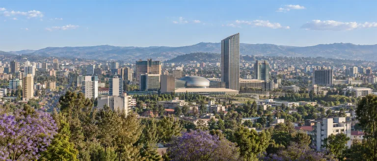 City scene: Addis Ababa