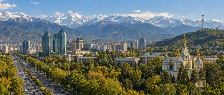 City scene: Almaty