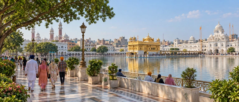 City scene: Amritsar