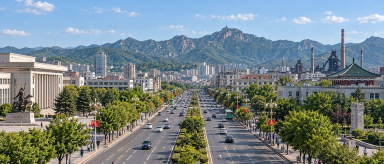City scene: Anshan