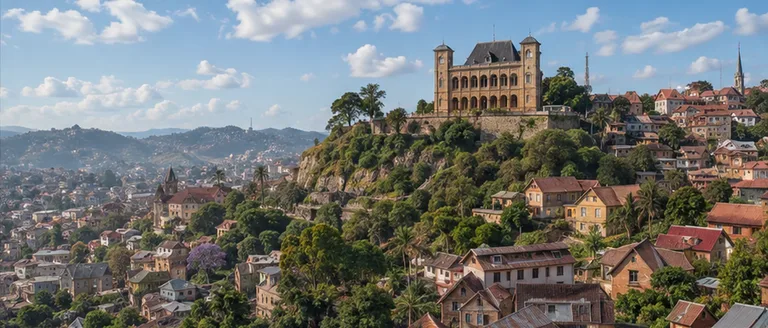 City scene: Antananarivo