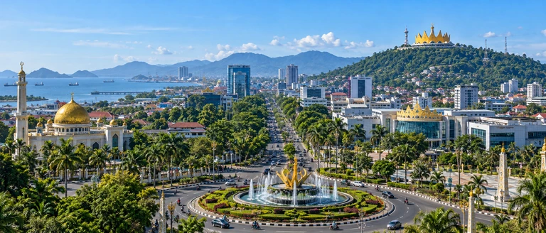 City scene: Bandar Lampung