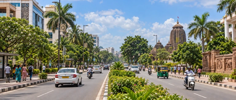 City scene: Bhubaneswar