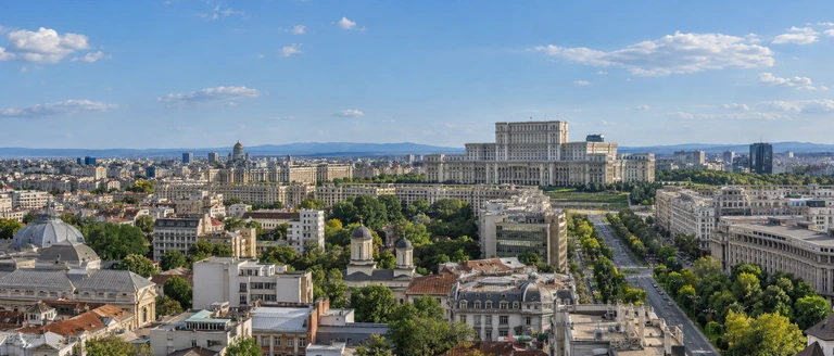 City scene: Bucharest