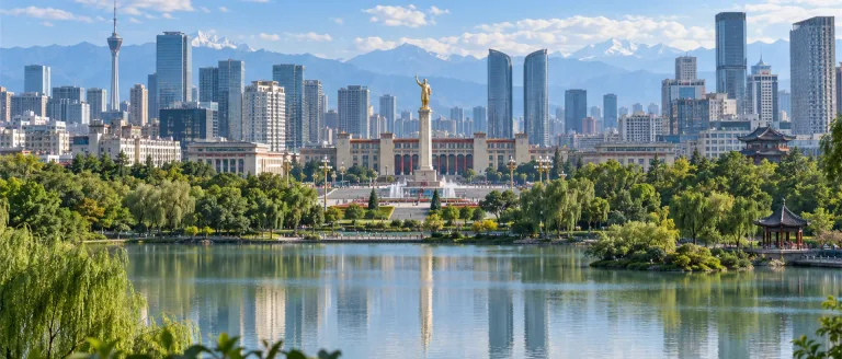 City scene: Chengdu