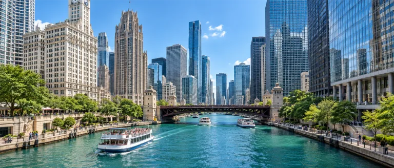 City scene: Chicago