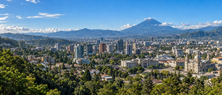 City scene: Guatemala City