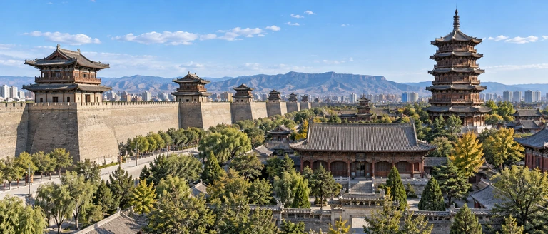 City scene: Datong