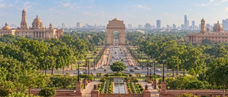 City scene: New Delhi