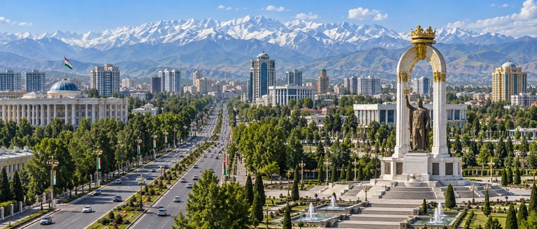 City scene: Dushanbe