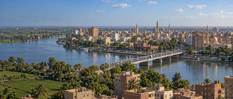 City scene: El Mansura