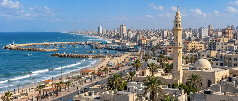 City scene: Gaza City