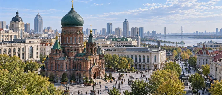 City scene: Harbin