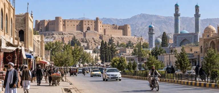 City scene: Herat