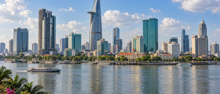 City scene: Ho Chi Minh City