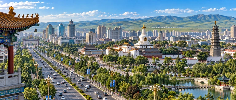 City scene: Hohhot