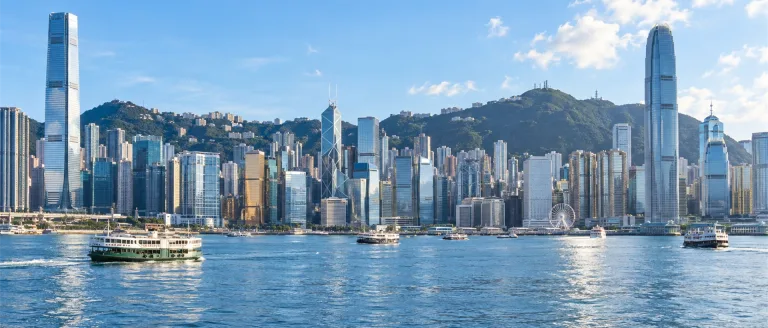 City scene: Hong Kong