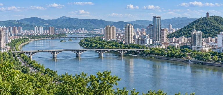 City scene: Jilin City