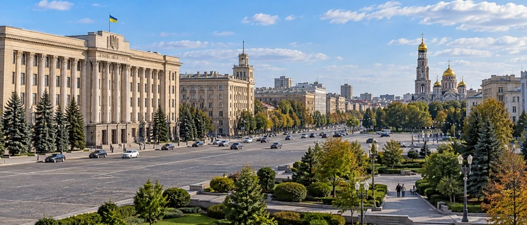 City scene: Kharkiv