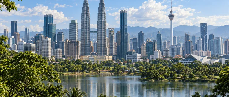 City scene: Kuala Lumpur