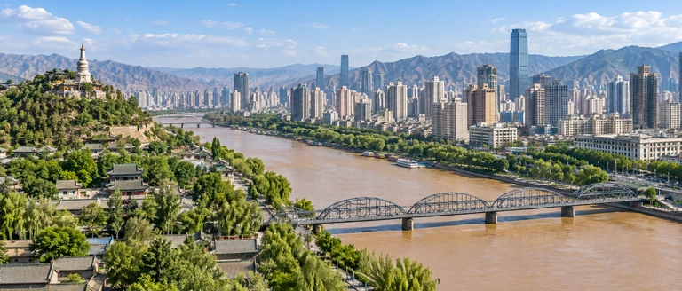City scene: Lanzhou