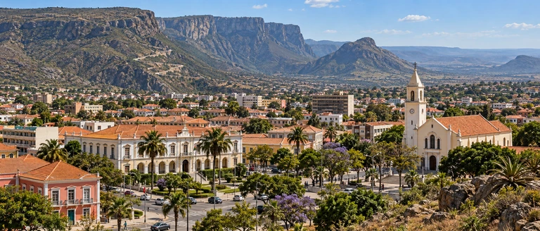 City scene: Lubango