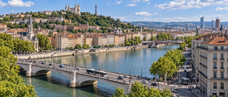 City scene: Lyon