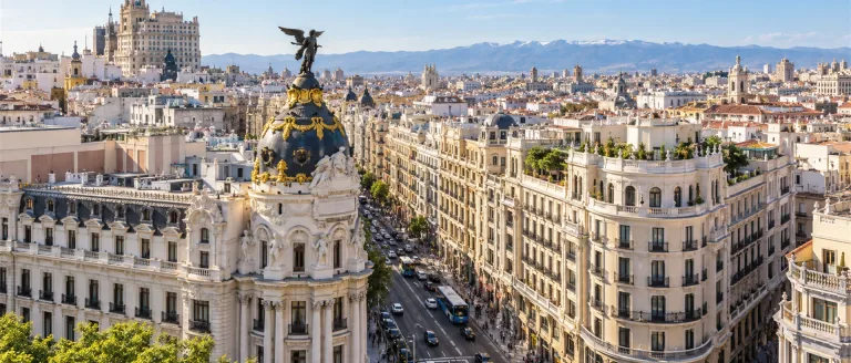 City scene: Madrid