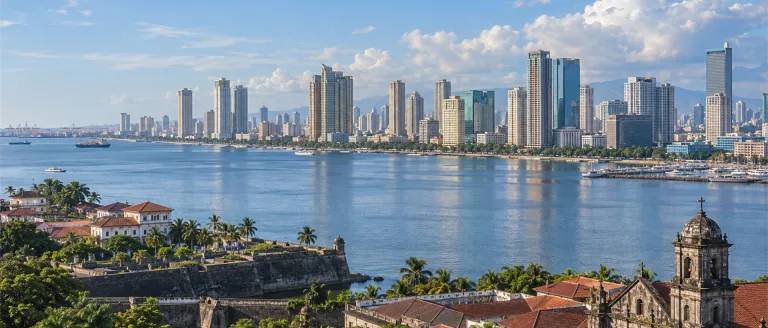 City scene: Manila