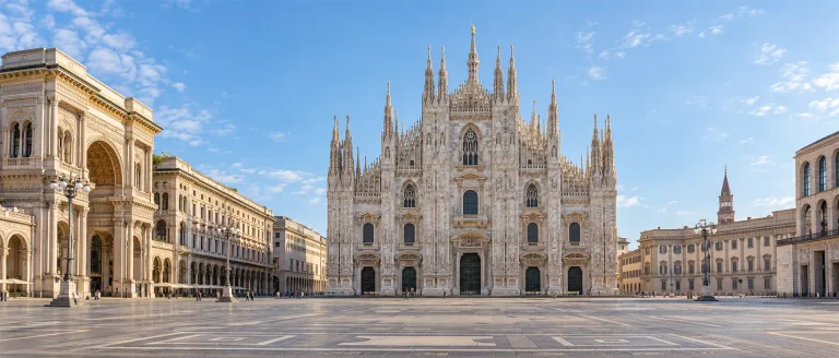City scene: Milan