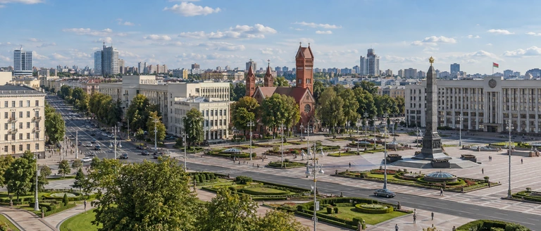 City scene: Minsk