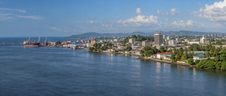 City scene: Monrovia