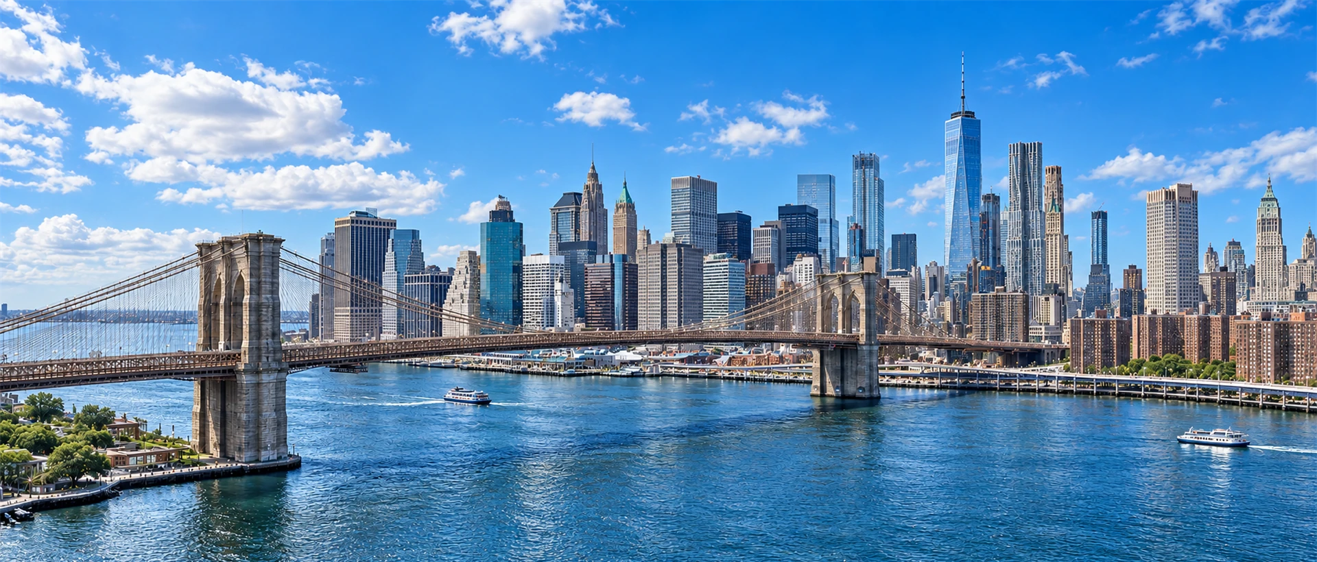 Manhattan cityscape during the day