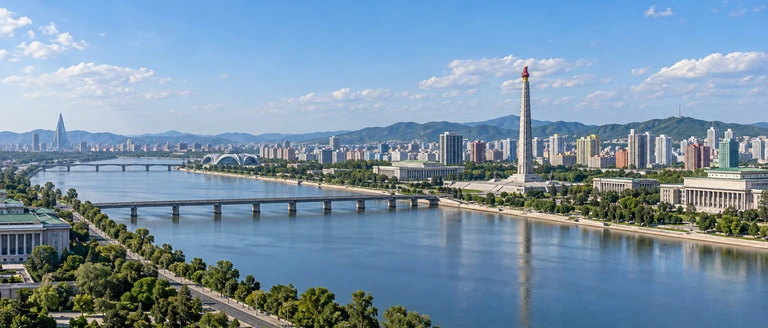 City scene: Pyongyang