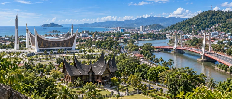 City scene: Padang