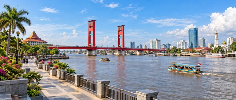 City scene: Palembang