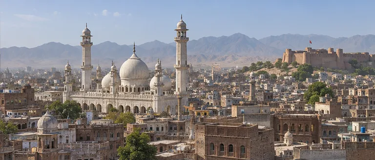 City scene: Peshawar
