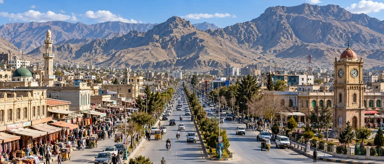 City scene: Quetta