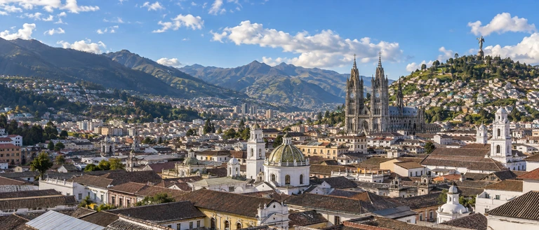 City scene: Quito