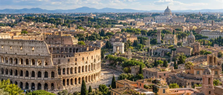 City scene: Rome