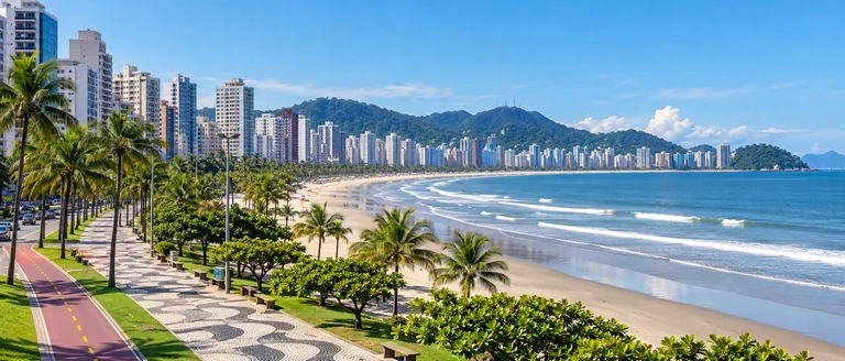 City scene: Baixada Santista