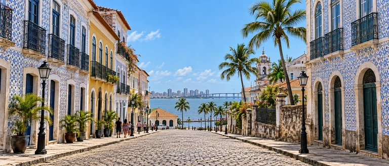 City scene: São Luís