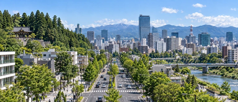 City scene: Sendai