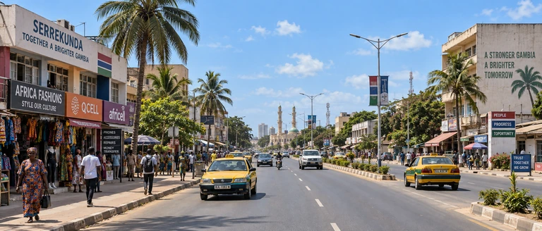City scene: Serekunda