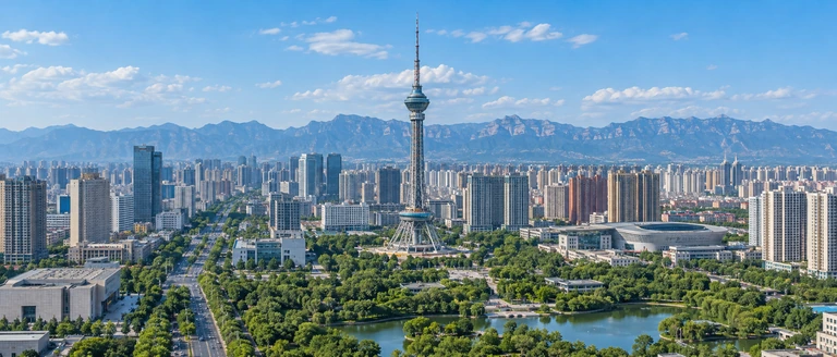 City scene: Shijiazhuang