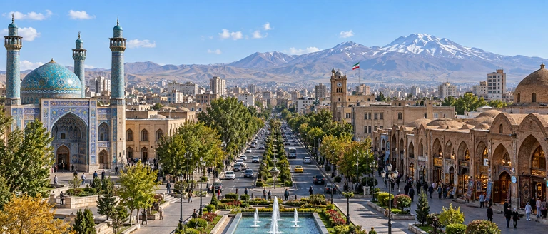 City scene: Tabriz