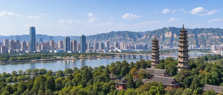 City scene: Taiyuan