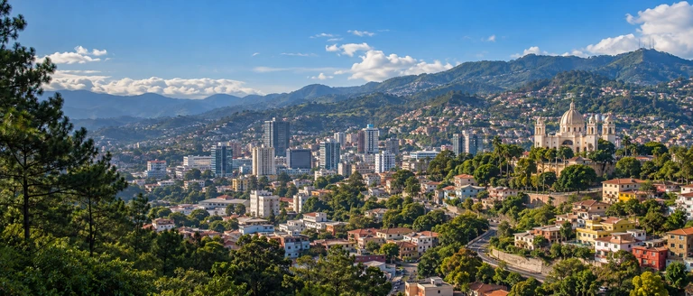 City scene: Tegucigalpa