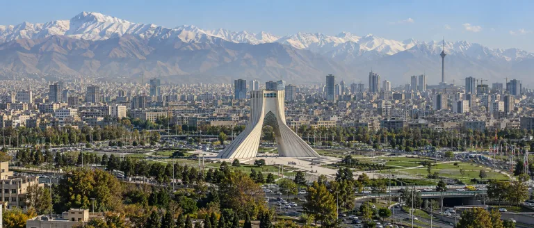City scene: Tehran