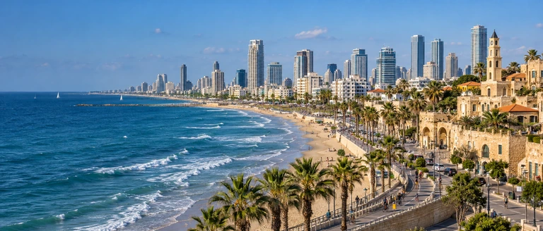 City scene: Tel Aviv